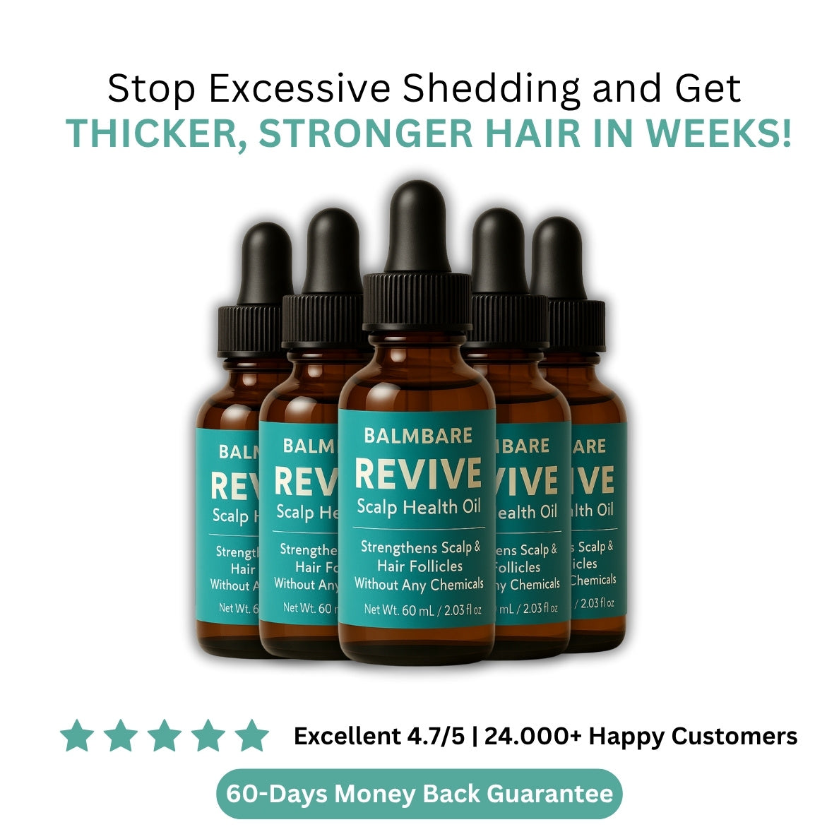 Revive Hair Growth Oil For GLP-1 Hair Loss