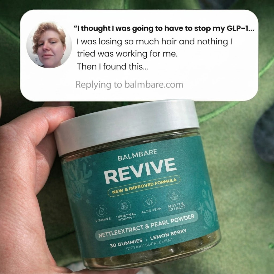 BalmBare Hair Revive Gummies