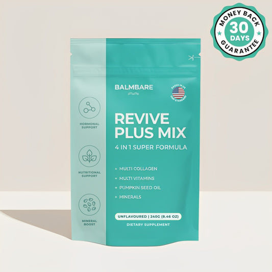 Revive Plus Mix: Collagen, Multi-Vitamins, Pumpkin Seed Oil, Nutrients