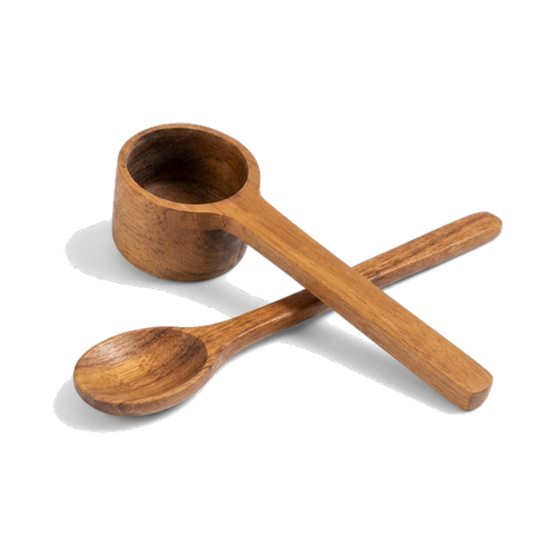 Free Wooden Scoop & Spoon Set